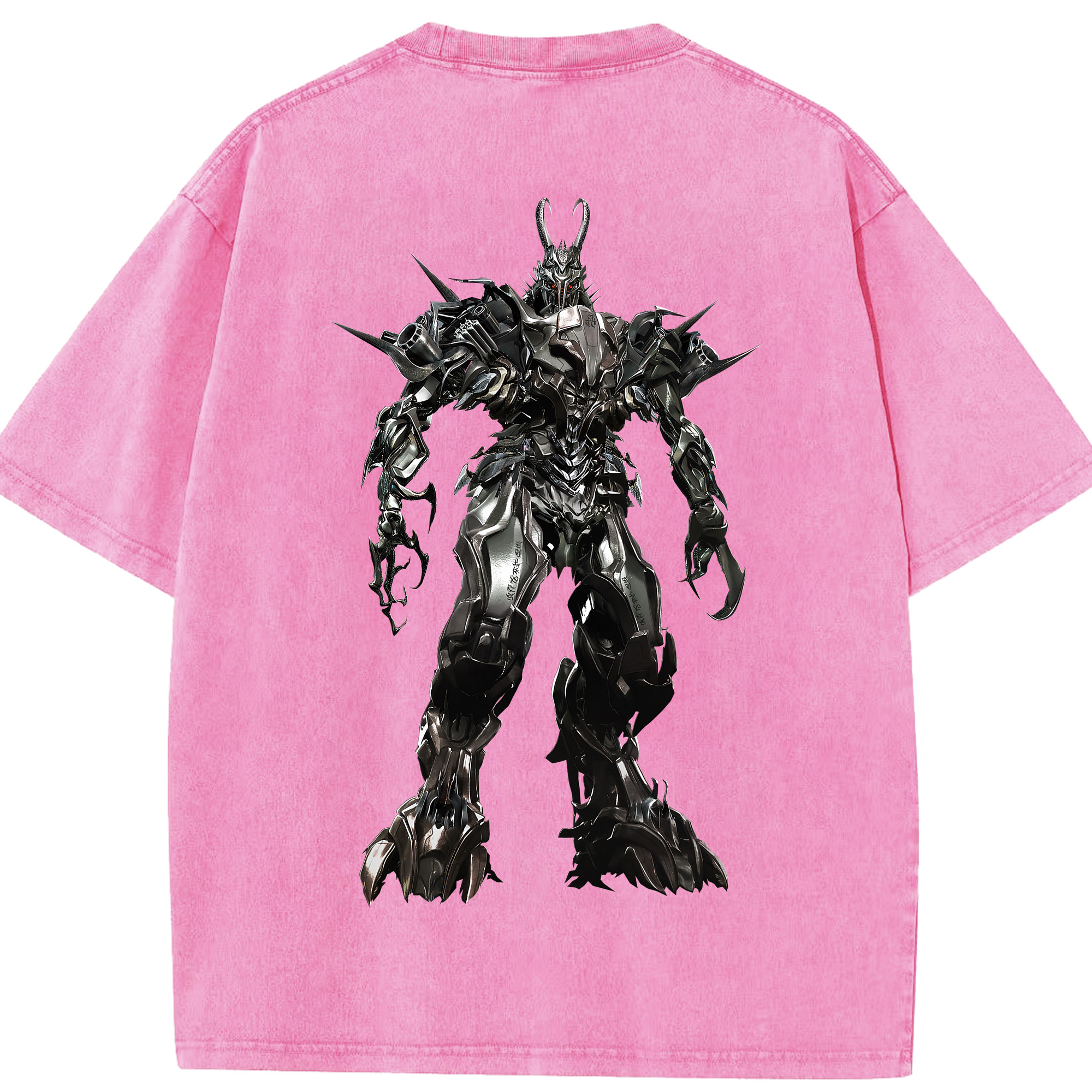 （画像用） Transformers トランスフォーマー 綿100% ヴィンテージ風 半袖Tシャツ（背面プリント）